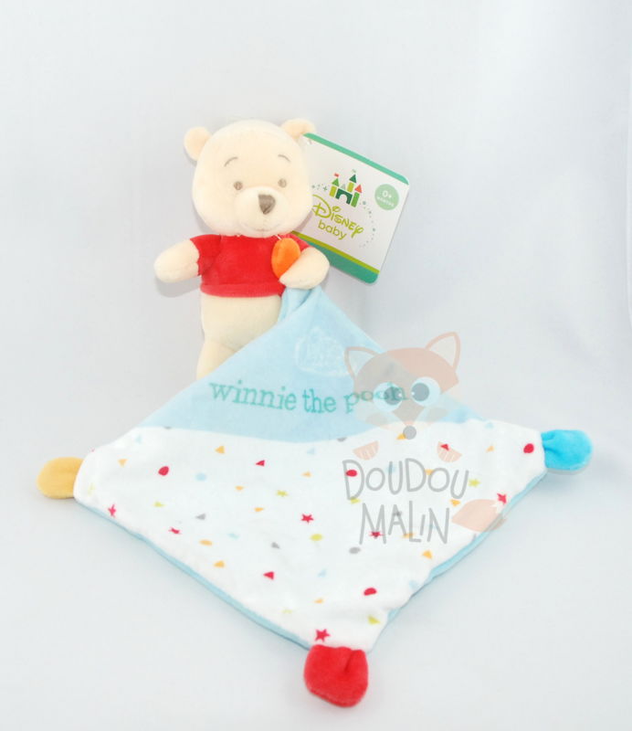  winnie the pooh jaune rouge bleu étoile 